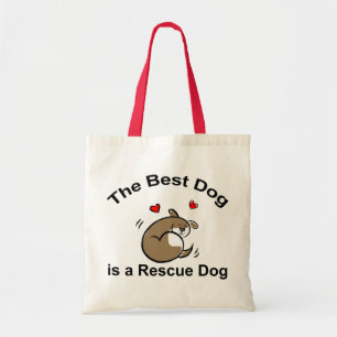 Best Rescue Dog Tote Bag