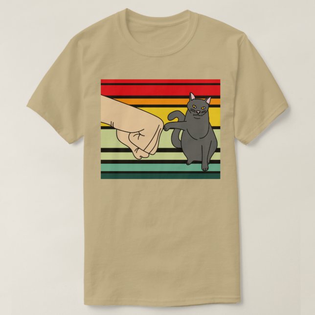 Best Retro Cat Owner Of All Time T-Shirt (Design Front)