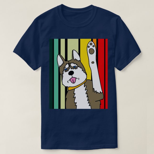 Best Retro Dog Owner Of All Time11 T-Shirt (Design Front)