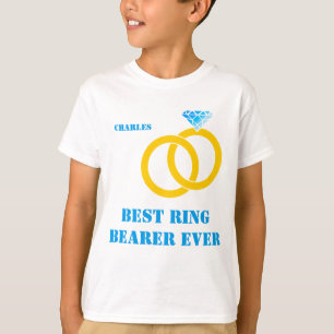 Best Ring Bearer Ever customisable T-Shirt