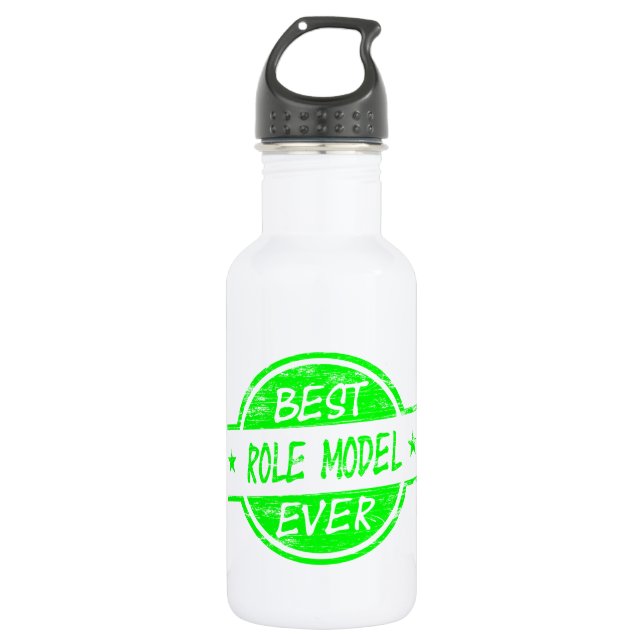 Best Role Model Ever Green 532 Ml Water Bottle (Front)