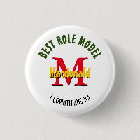 BEST ROLE MODEL Personalised Mum Dad Teacher