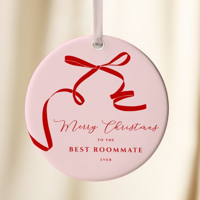Best Roommate Christmas Ceramic Tree Decoration (Creator Uploaded)