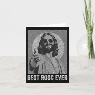 Best Rosc Ever Fun Easter Jesus Nurse Doctor Surge Card