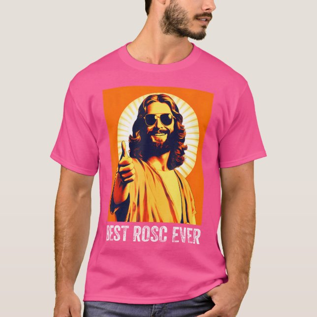 Best Rosc Ever Funny Jesus Easter Nurse Doctor Sur T-Shirt (Front)