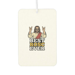 Best Rosc Ever Vintage Rock Hand Religious Shirt_1 Car Air Freshener