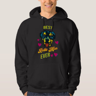 Best Rottie Mama Ever Rottweiler Ladies Hoodie