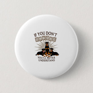 Best Rottweiler Art For Men Women Kids Rottie Rott 6 Cm Round Badge