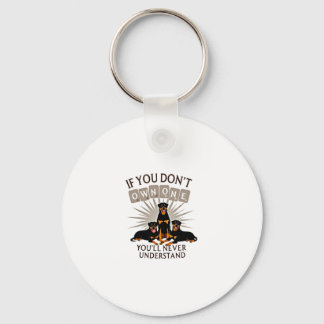 Best Rottweiler Art For Men Women Kids Rottie Rott Key Ring