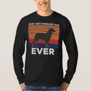 Best Rottweiler Dad Ever Idea For Rottweiler Dad T-Shirt