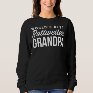 Best Rottweiler Grandpa Sweatshirt