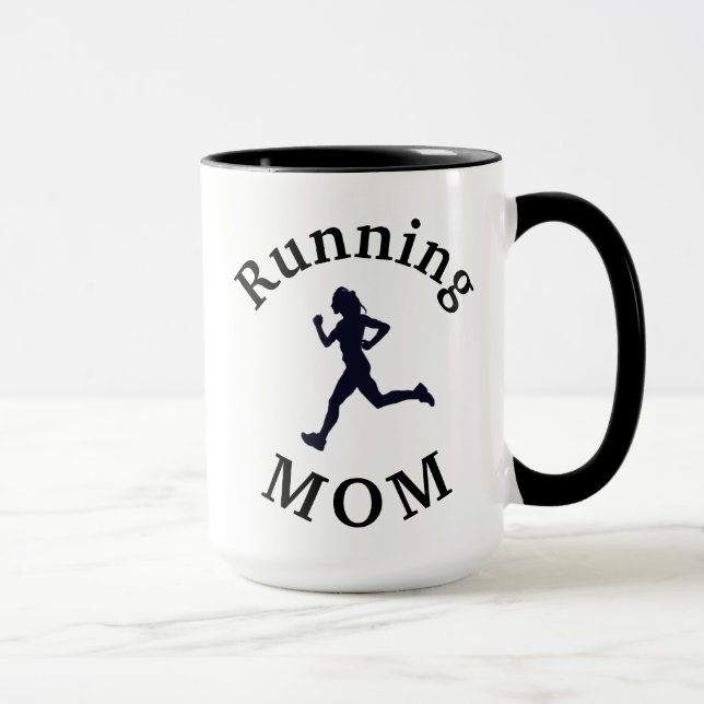 Best "Running MOM" Ever! Mother's Day Mug (Right)