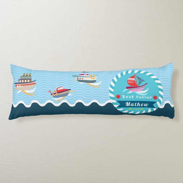Best Sailor Baby Blue  Body Cushion (Front)