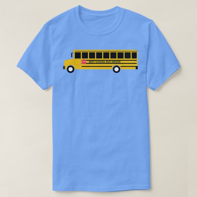 Best School Bus Driver 2 T-Shirt (Design Front)