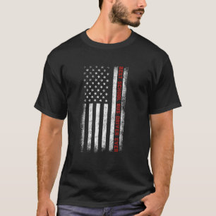 Best School Bus Driver Ever USA Flag Patriotic Bus T-Shirt