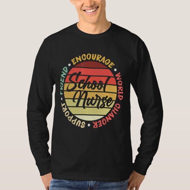 Best school Nurse ever_2 T-Shirt (Front)