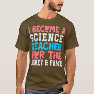 Best Science Teacher of the Year Teacher Appreciat T-Shirt