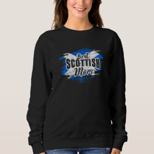Best Scottish Mum Scotland Mother Family Scotland Sweatshirt