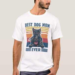 Best Scottish Terrier Mum Ever Funny Dog Mum Mothe T-Shirt