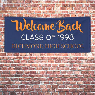 Best seller! CUSTOM Class Reunion banner