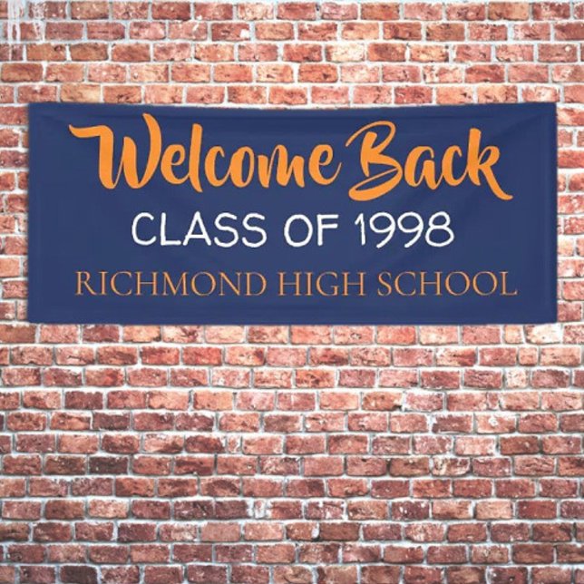 Best seller! CUSTOM Class Reunion banner (Creator Uploaded)