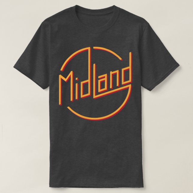BEST SELLER midland music Merchandise T-Shirt (Design Front)