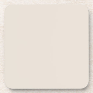 Best Seller Off White Cream Ivory Solid Colour Coaster