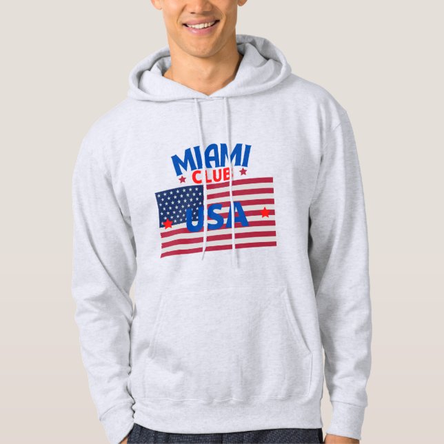 Best Seller Original Miami Club USA True Classic Hoodie (Front)