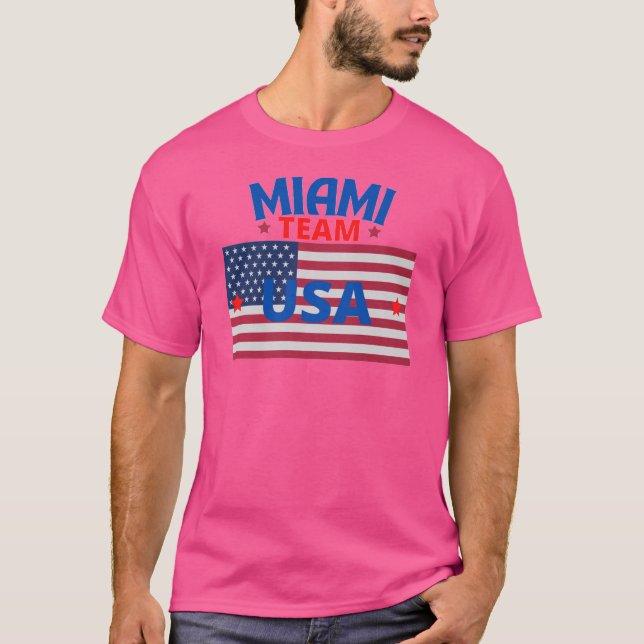 Best Seller Original Miami Team USA True Classic T-Shirt (Front)