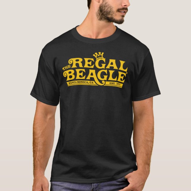 BEST SELLER! The Regal Beagle - Santa Monica, Cali T-Shirt (Front)