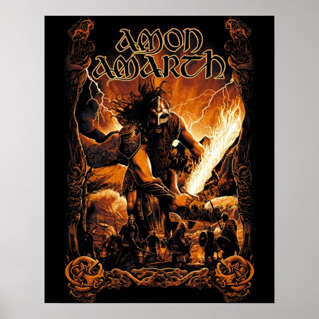 Best Selling Amon Amarth In Concert Poster (Front)
