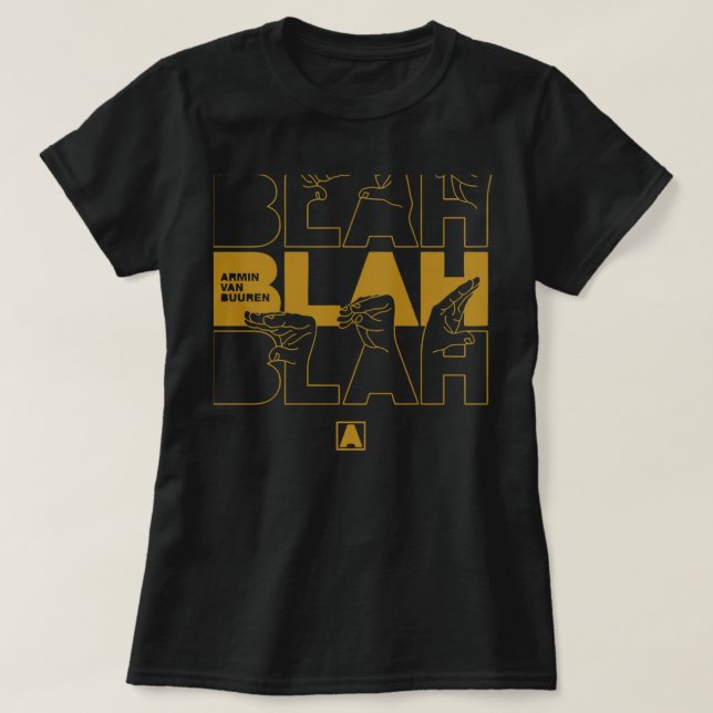 Best Selling   Armin van Buuren   Blah Blah Blah M T-Shirt (Design Front)