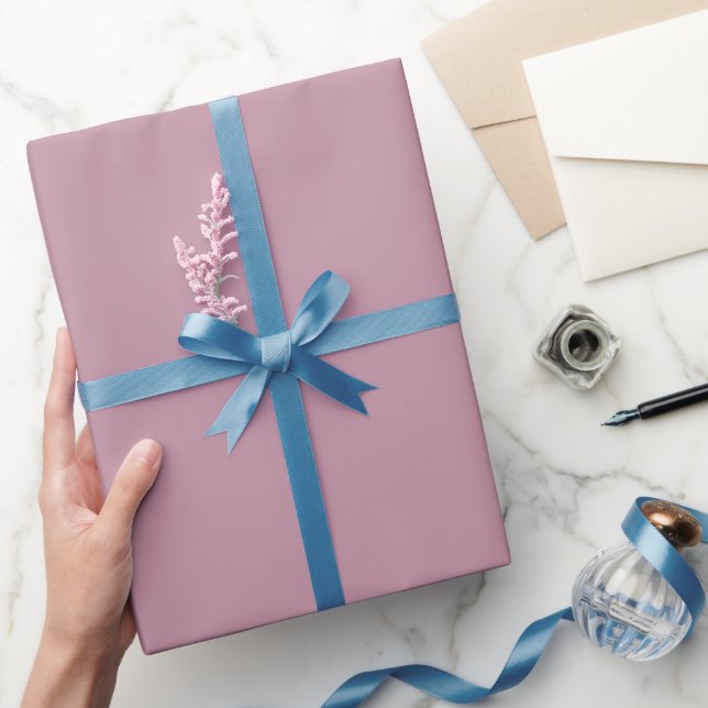 Best selling Dusty Rose Wrapping Paper (Gifting)