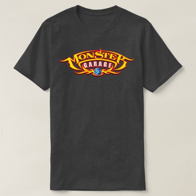 BEST SELLING Monster Garage T-Shirt (Design Front)
