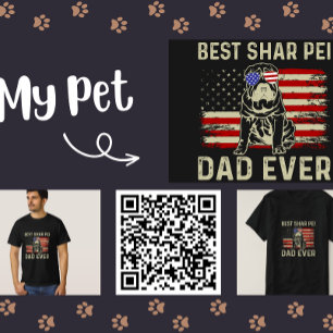 Best Shar Pei Dad Ever T-Shirt