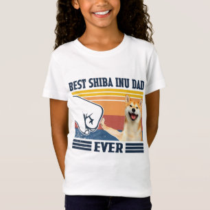 Best Shiba Inu Dad Ever Father's Day Christmas T-Shirt