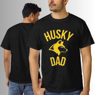 Best Siberian Husky Dad Ever, Dog Dad   T-Shirt
