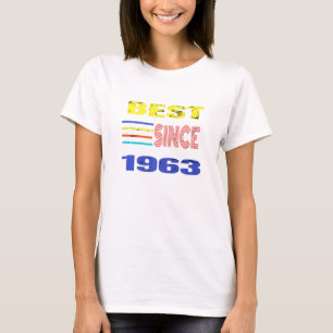 Best Since 1963 It Is My Birthday Beautiful Design T-Shirt