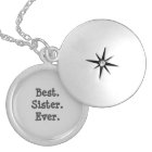 Best Sister Ever Locket