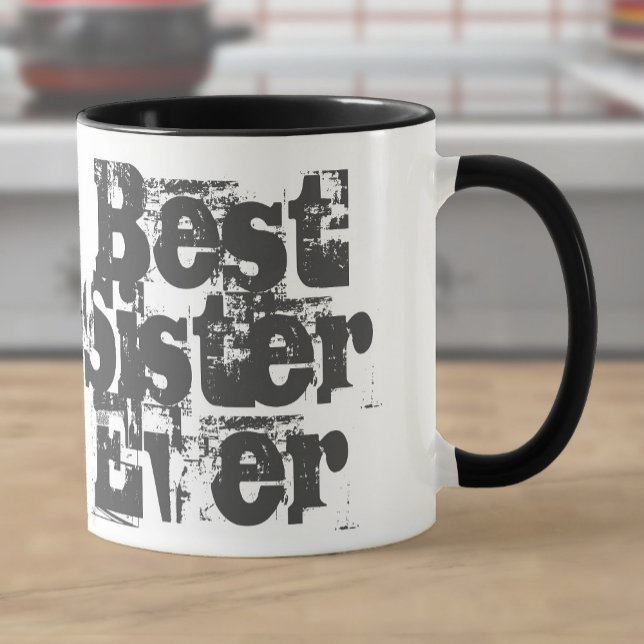Best Sister Ever - Sibling Two-Tone Coffee Mug (Creator Uploaded)