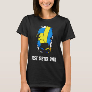 Best Sister Ever Volleyball Mother's Day Sister Me T-Shirt