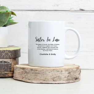 Best Sister-in-Law Ever Personalised Coffee Mug