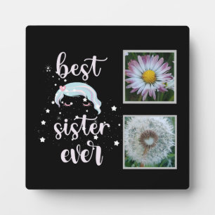 Best Sister Photo Template Plaque