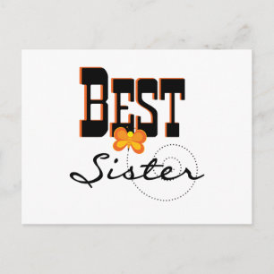 Best Sister T-shirts and Gifts Postcard