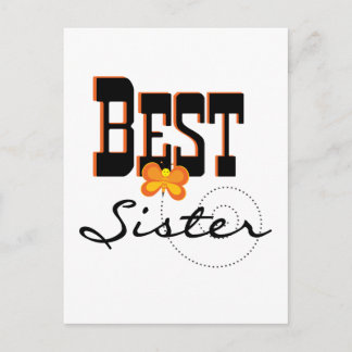 Best Sister T-shirts and Gifts Postcard