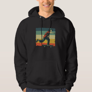 Best Skateboarder Art For Men Women Skateboard Ska Hoodie