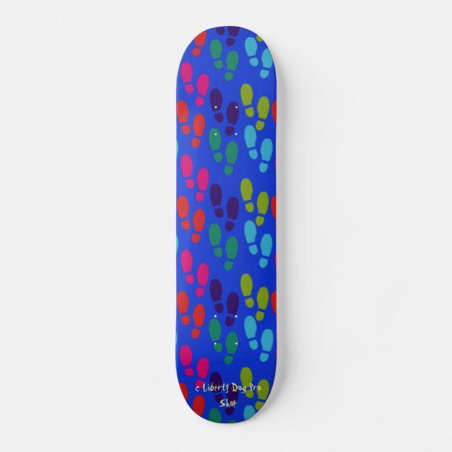BEST SKATEBOARDS - PRO SHREDDERS - FOOTPRINTS (Front)
