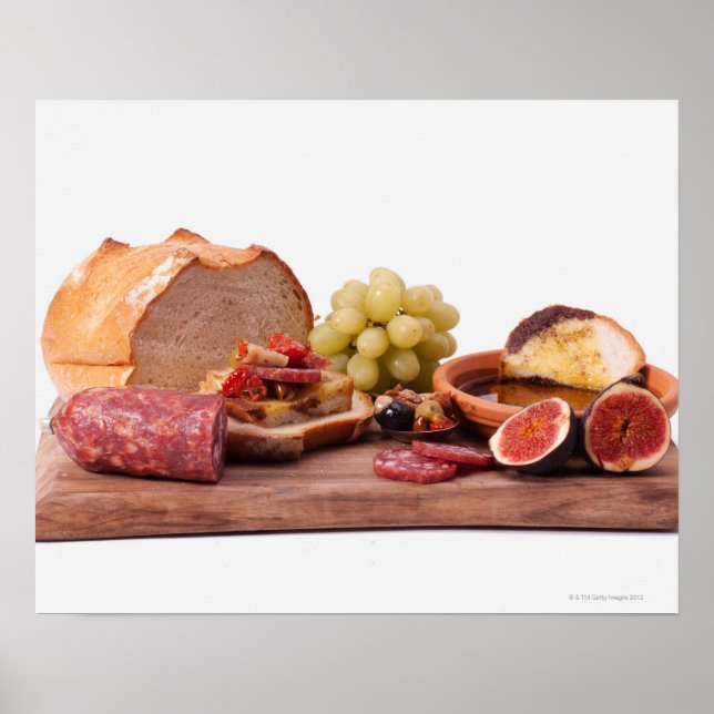 best snacks for wine poster (Front)