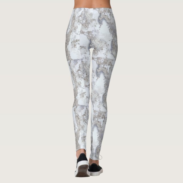 Best Snow Camo Hunting Snow Camo Leggings (Back)