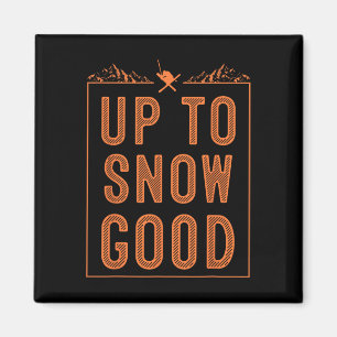 Best Snowboard Skiing Ride Gift Cute Skiers Men Wo Magnet